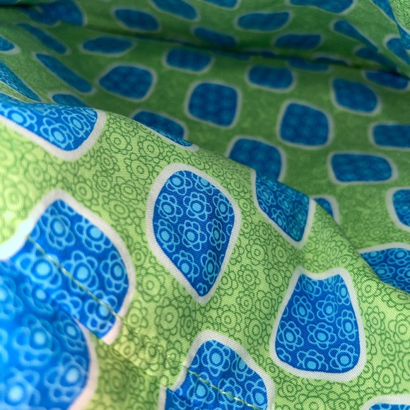 Vera Bradley *Doodle Daisy* Pattern Set of 6 Color: Blue, Green, White - Picture 11 of 13